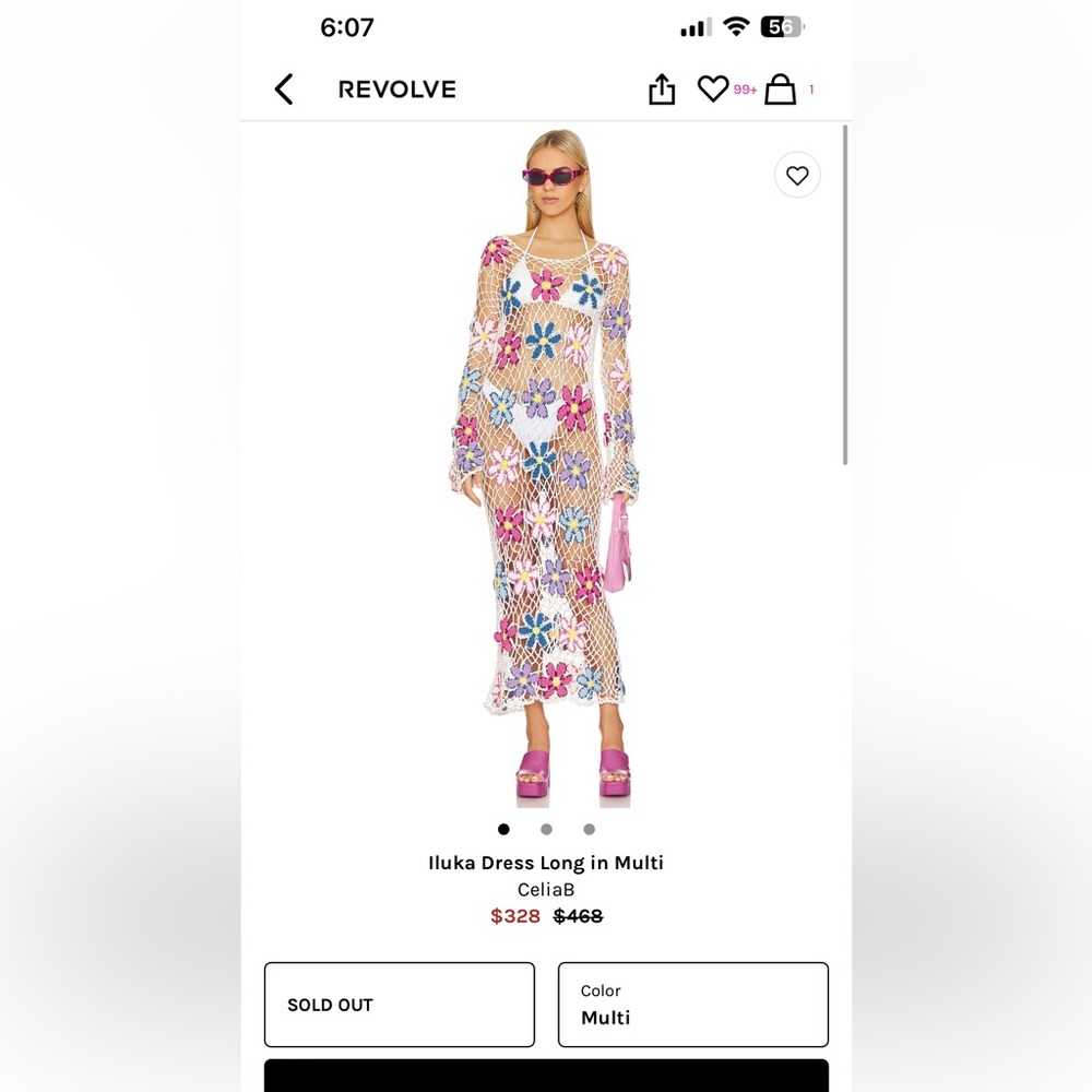 CeliaB Iluka dress long in multi